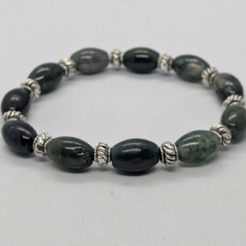 bracelet agate mousse