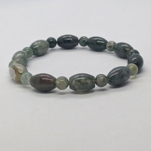 bracelet agate mousse