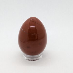 Oeuf jaspe rouge
