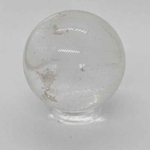 Boule cristal de roche, pierre de recentrage. – 6cm 285g