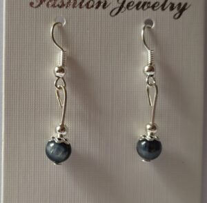 Boucles d'oreilles cyanite