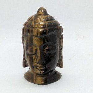 Bouddha œil de tigre, pierre de protection.