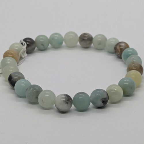 Bracelet amazonite, pierre du stress.