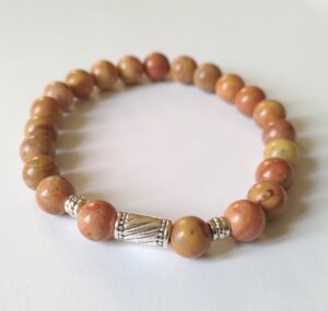 Bracelet bois fossilisé
