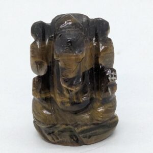 Ganesh oeil de tigre, pierre de protection.