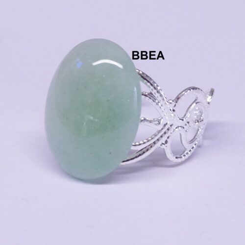 Bague aventurine verte, pierre du self-contrôle.