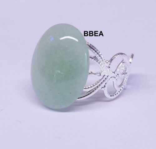 Bague aventurine verte