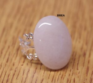 Bague quartz rose