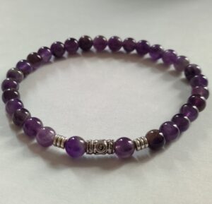 Bracelet Améthyste Homme