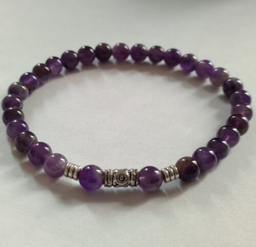 Bracelet Améthyste Homme