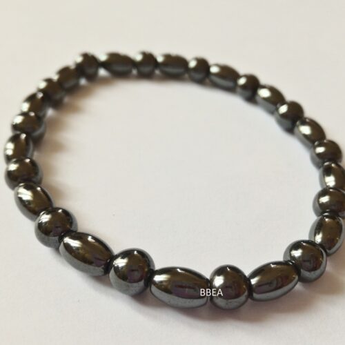 Bracelet hématite, pierre du sommeil.