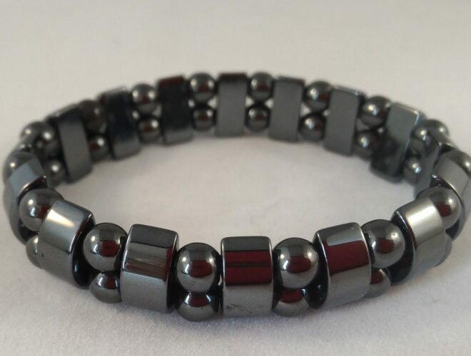 bracelet double hématite