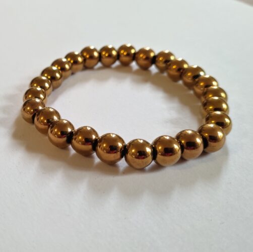 Bracelet hématite teintée