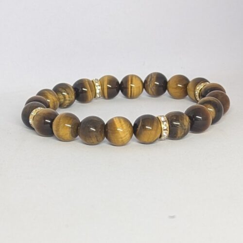 Bracelet oeil de tigre, pierre de protection.