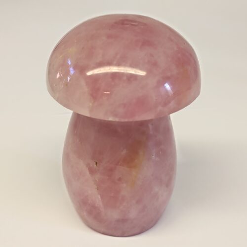 Champignon quartz rose de Madagascar.