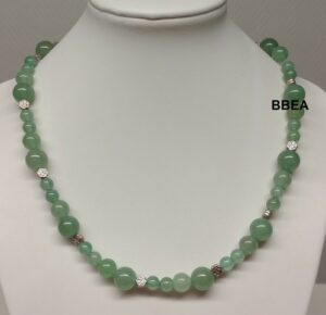 Collier Aventurine verte