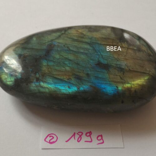Pierre roulée en labradorite, pierre de protection.