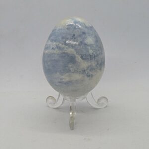 Oeuf calcite bleue