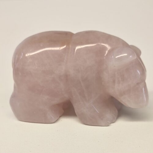 Ours quartz rose, pierre de l’amour.