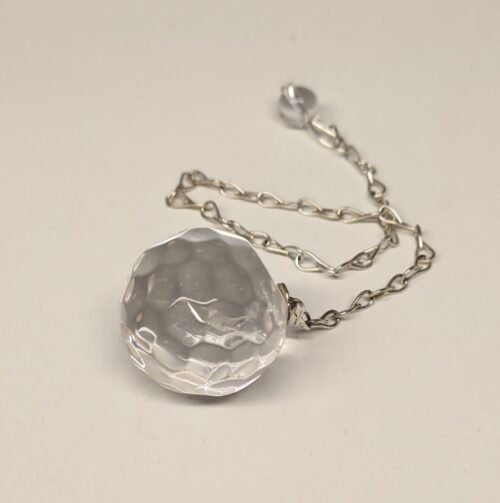 Pendule cristal de roche