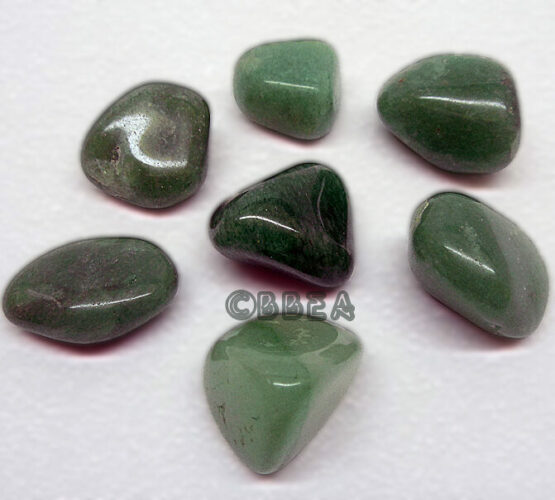 Pierre roulée Aventurine verte