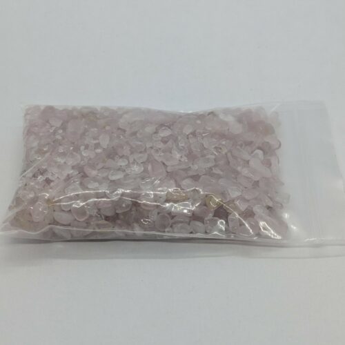 Amas de quartz en quartz rose.