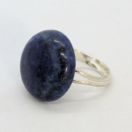 Bague Lapis Lazuli, pierre de paix intérieure.