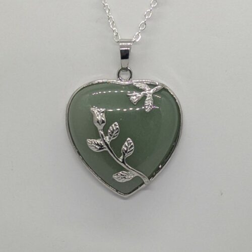 pendentif aventurine verte