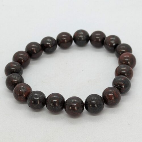 Bracelet jaspe Breschia, pierre d’ancrage.