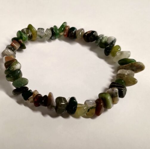 Bracelet Agate mousse