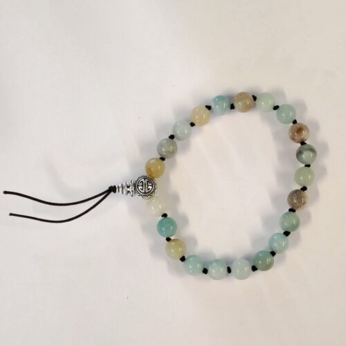 Bracelet Tibétain amazonite, pierre du stress.