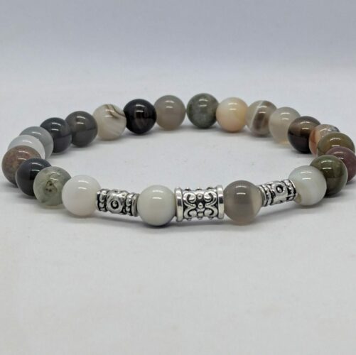 Bracelet agate de Botswana