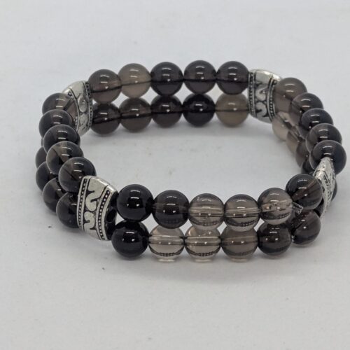Bracelet quartz fumé