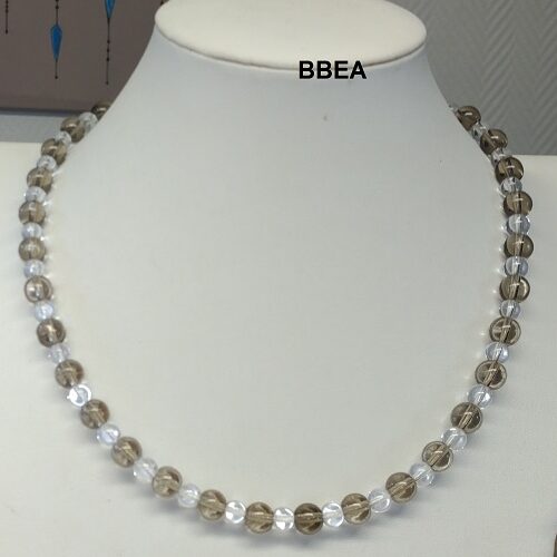 Collier Quartz fumé