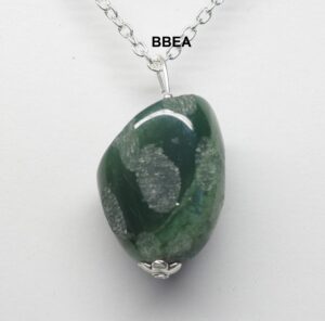 Pendentif Agate mousse