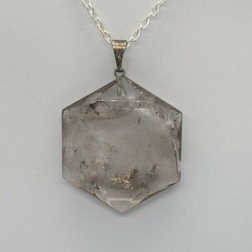 Pendentif quartz fumé