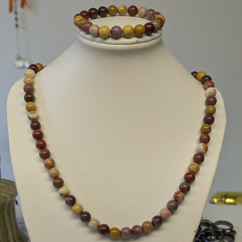 parure jaspe mokaite